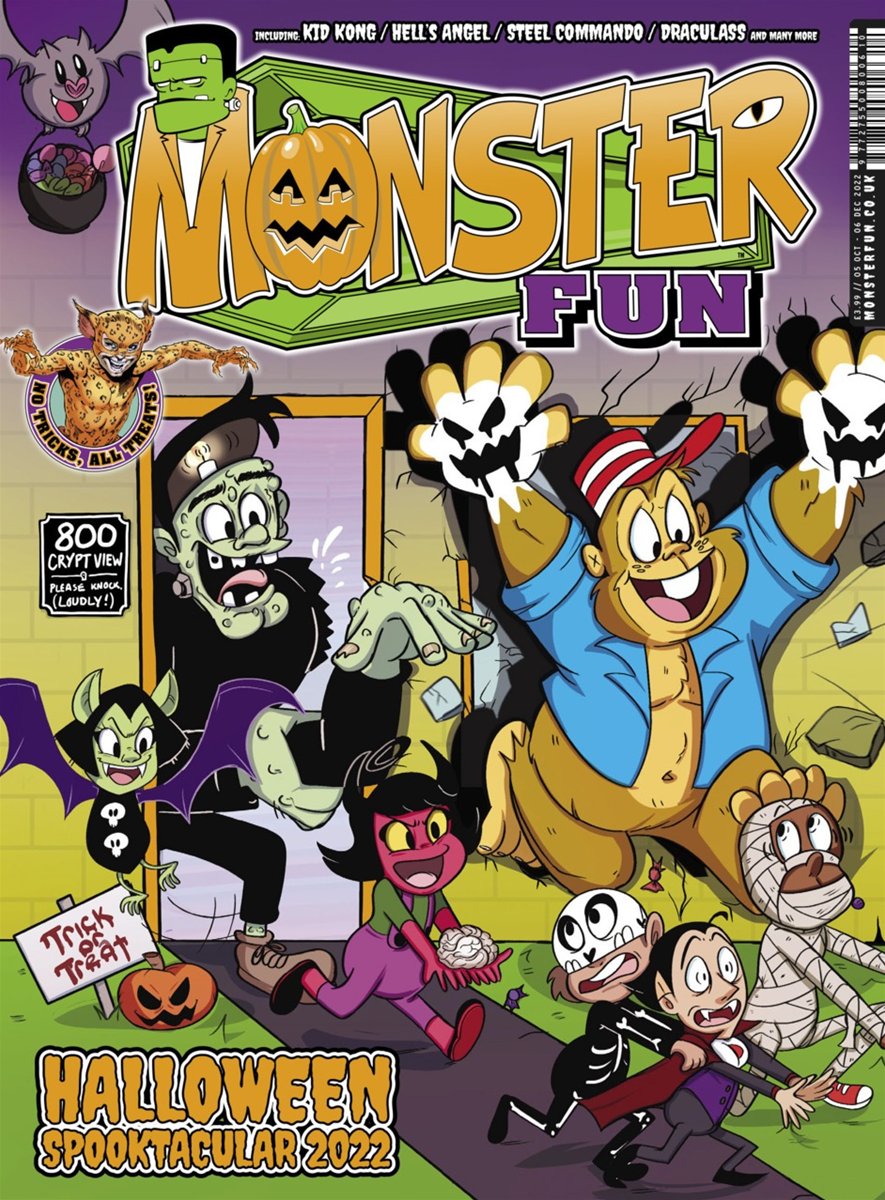 Monster Fun (New) #4 comic cover
