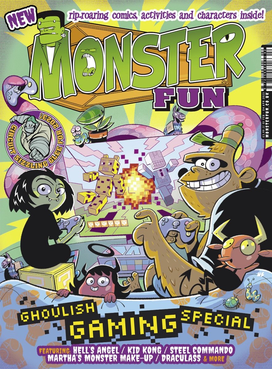 Monster Fun (New) #6 comic cover