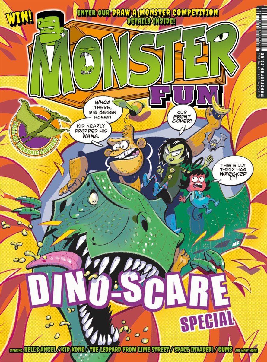 Monster Fun (New) #8 comic cover