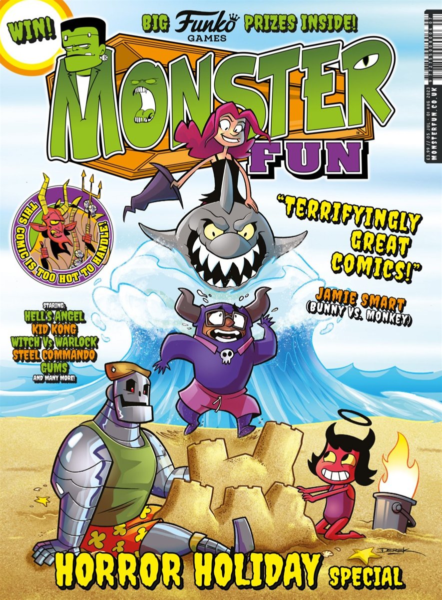 Monster Fun (New) #9 comic cover