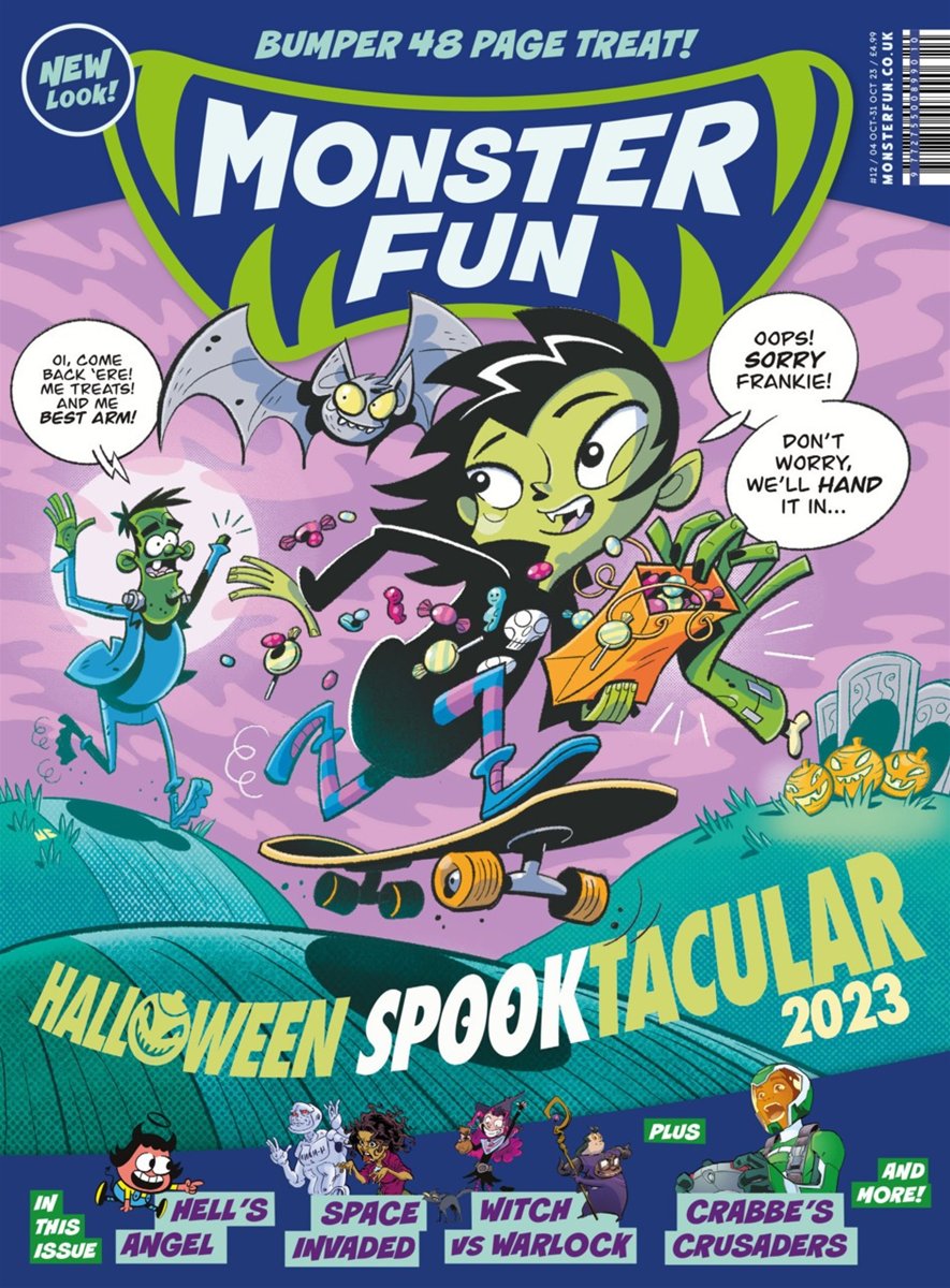 Monster Fun (New) #12 comic cover