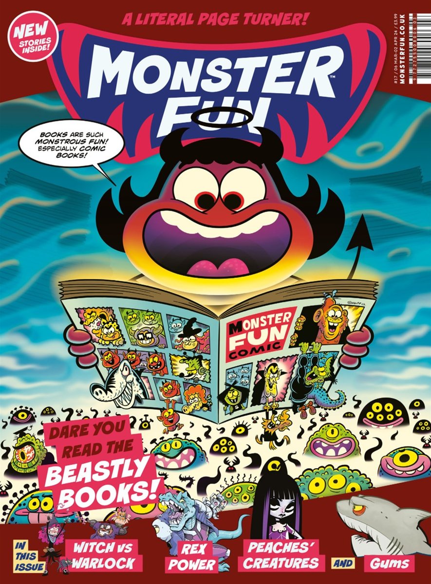 Monster Fun (New) #17 comic cover