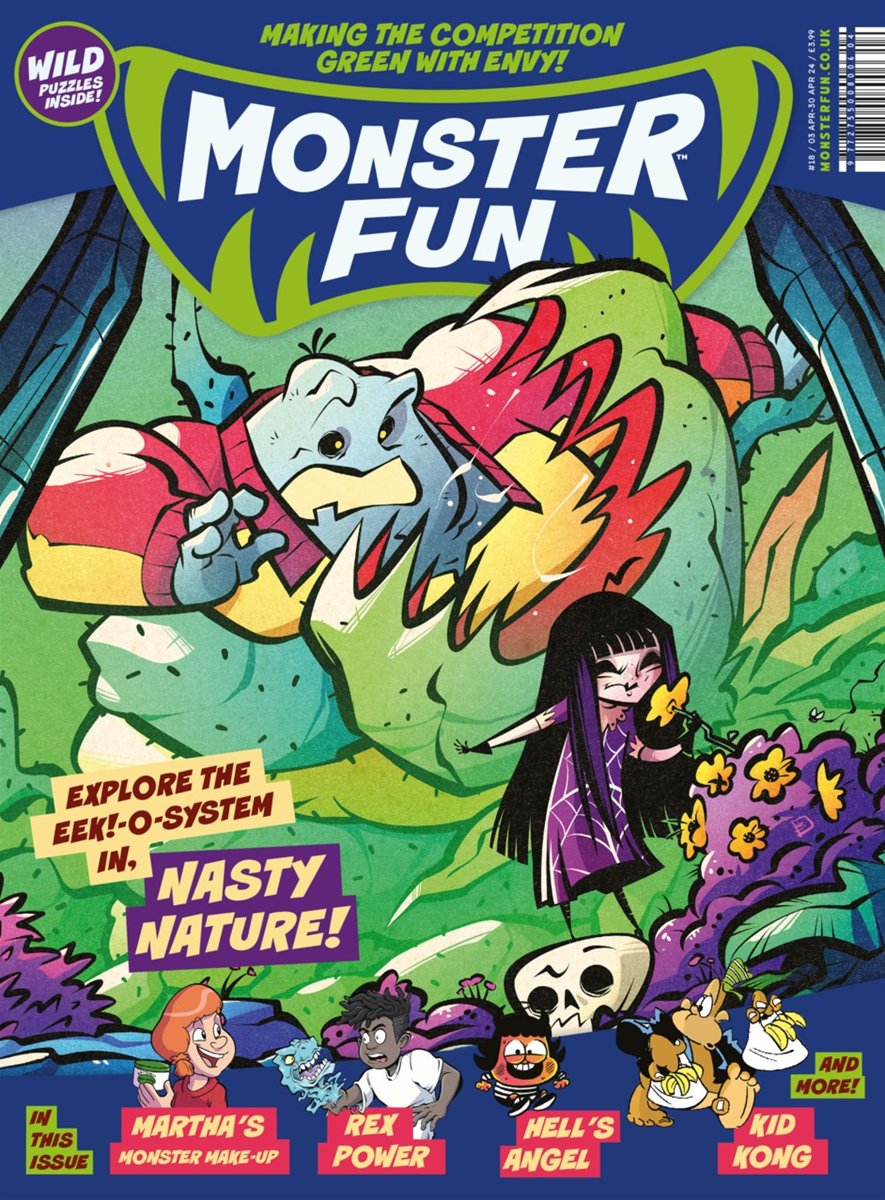 Monster Fun (New) #18 comic cover