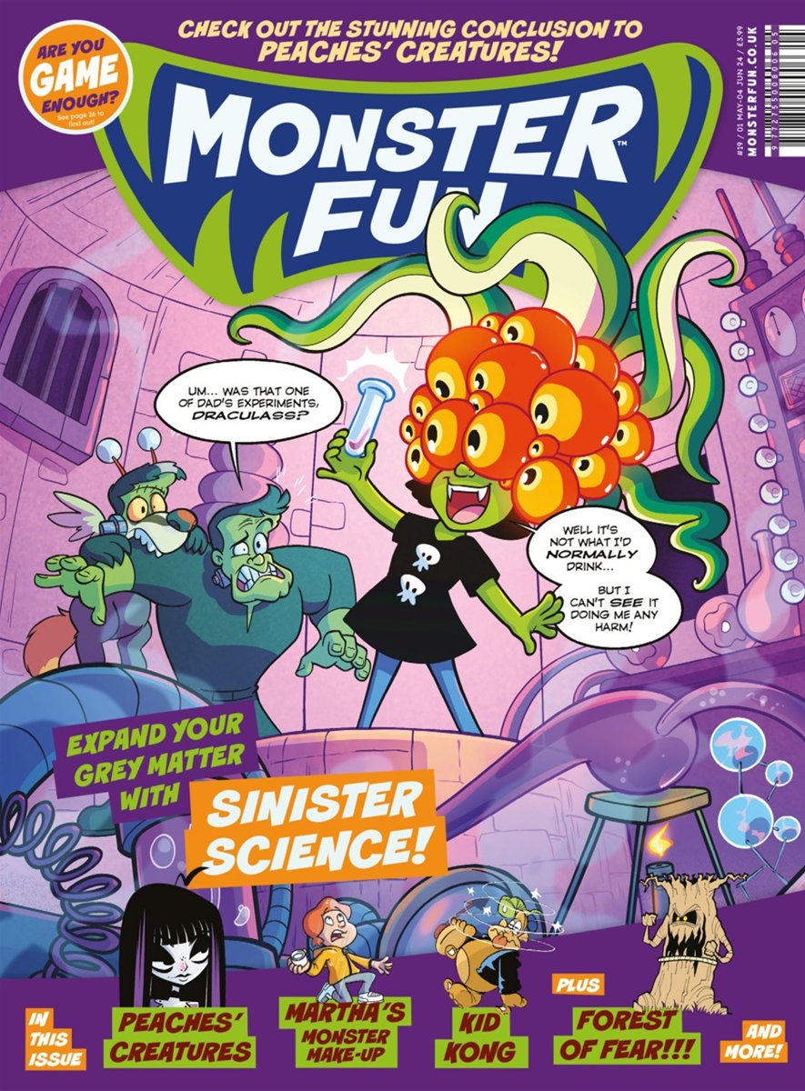 Monster Fun (New) #19 comic cover