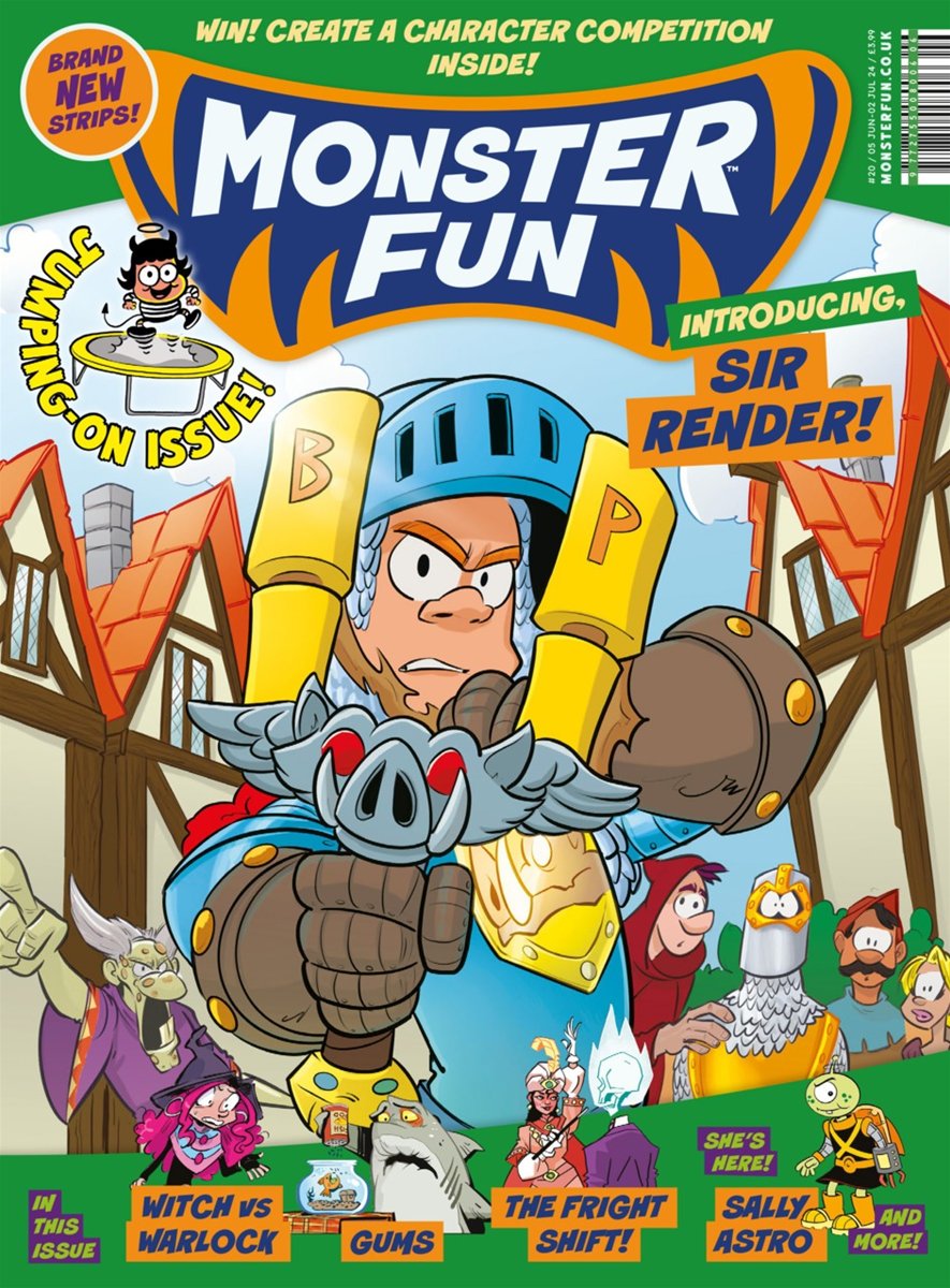 Monster Fun (New) #20 comic cover