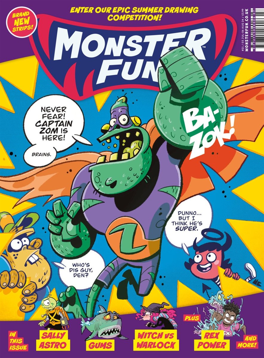 Monster Fun (New) #21 comic cover