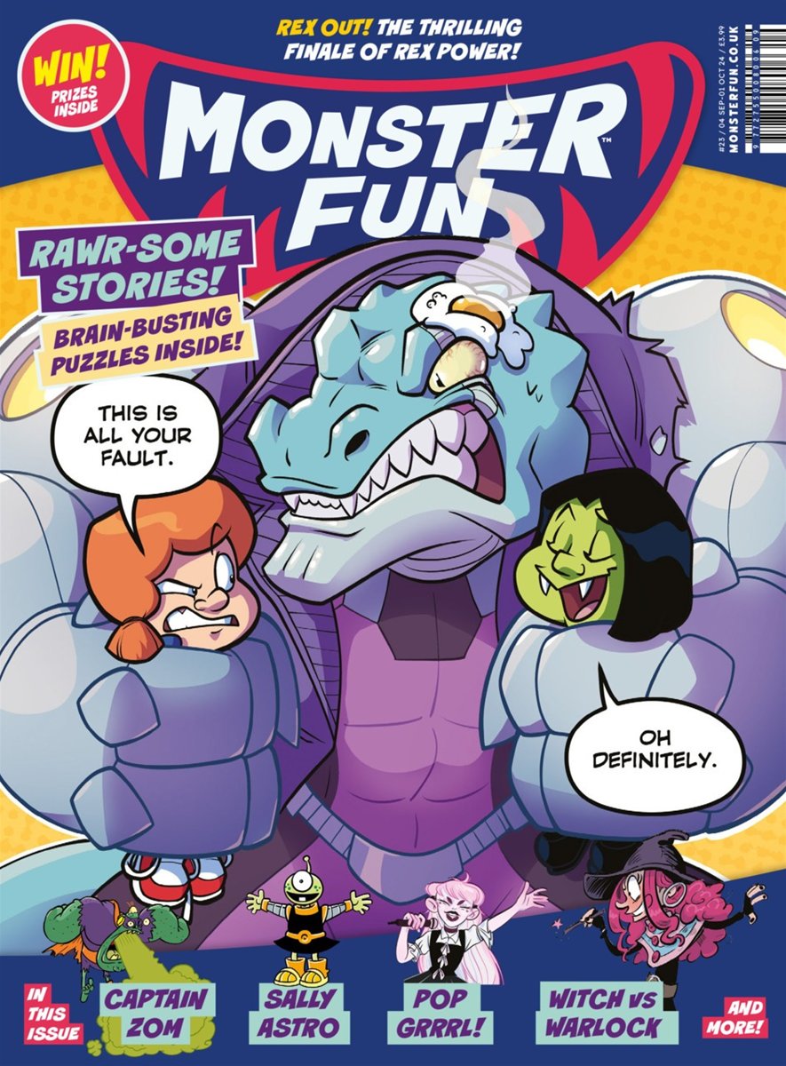 Monster Fun (New) #23 comic cover