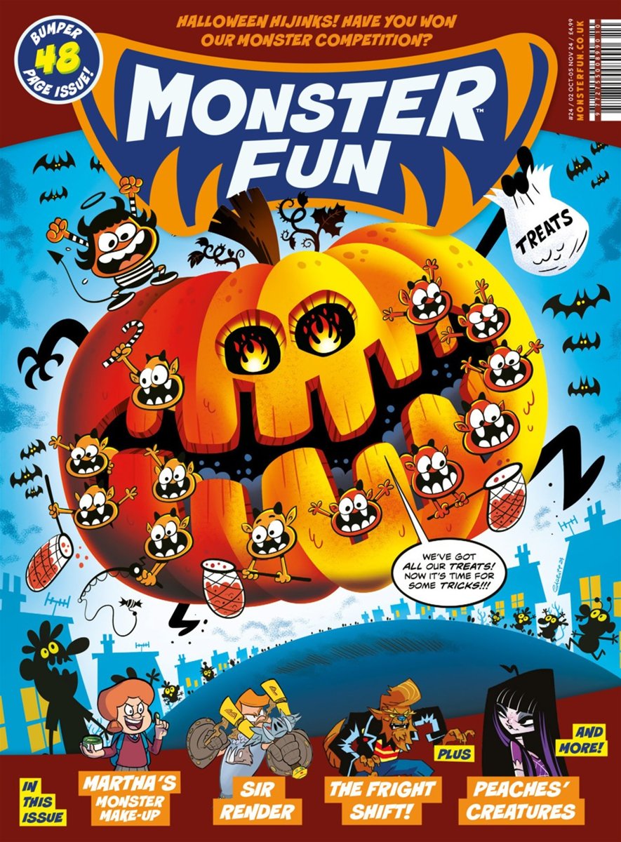 Monster Fun (New) #24 comic cover