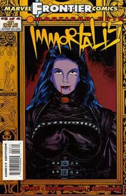 Mortigan Goth Immortalis #3 comic cover