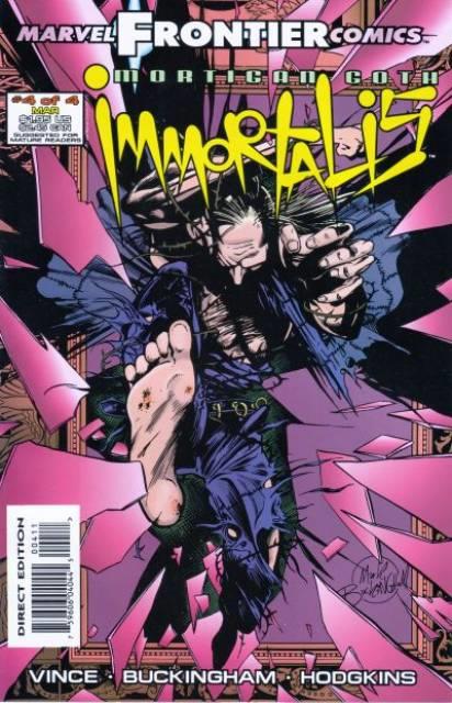Mortigan Goth Immortalis #4 comic cover