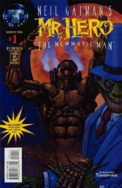 Mr Hero the Newmatic Man #1 comic cover