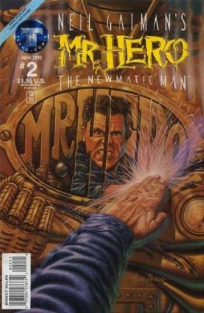 Mr Hero the Newmatic Man #2 comic cover