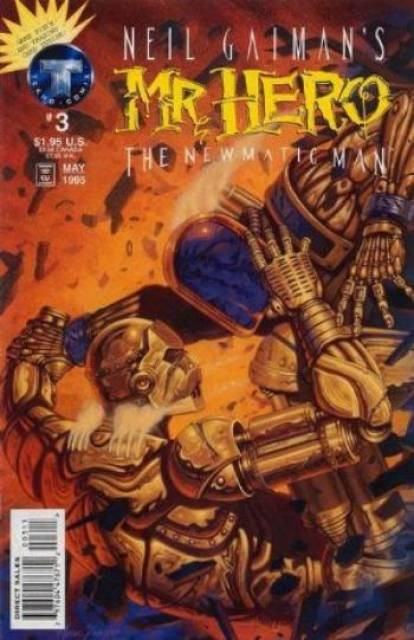 Mr Hero the Newmatic Man #3 comic cover