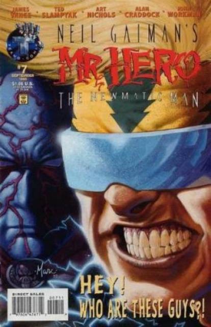 Mr Hero the Newmatic Man #7 comic cover