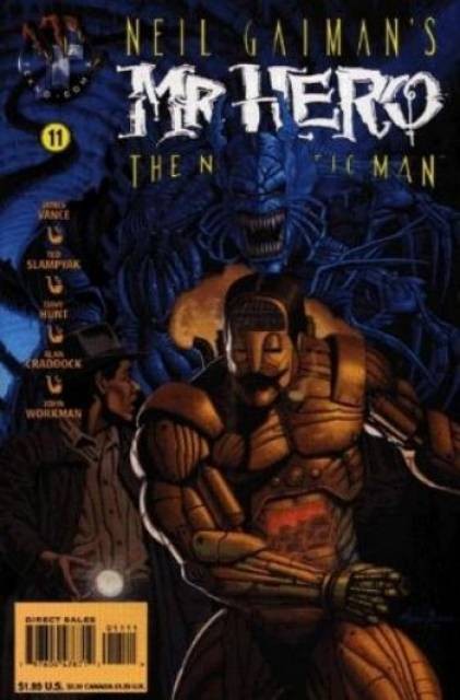 Mr Hero the Newmatic Man #11 comic cover