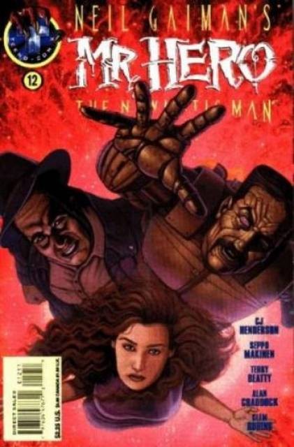 Mr Hero the Newmatic Man #12 comic cover