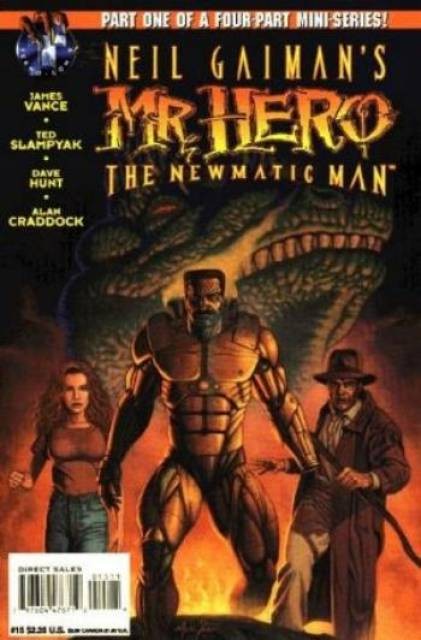 Mr Hero the Newmatic Man #15 comic cover