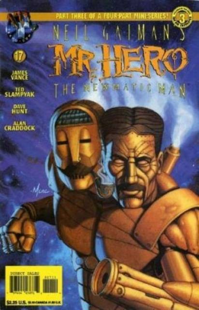 Mr Hero the Newmatic Man #17 comic cover