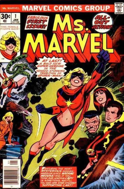 Ms Marvel #1 comic cover