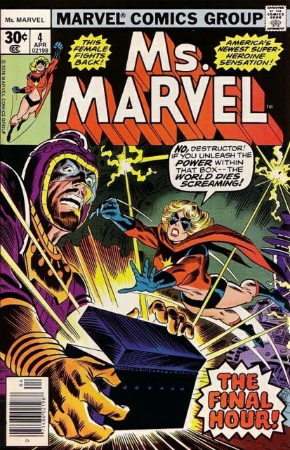 Ms Marvel #4 comic cover