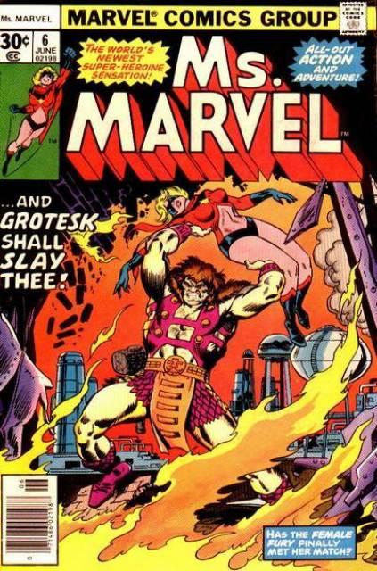 Ms Marvel #6 comic cover