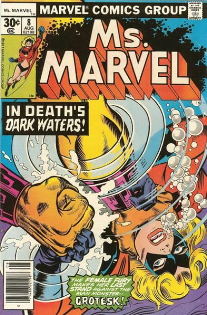 Ms Marvel #8 comic cover