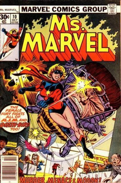 Ms Marvel #10 comic cover