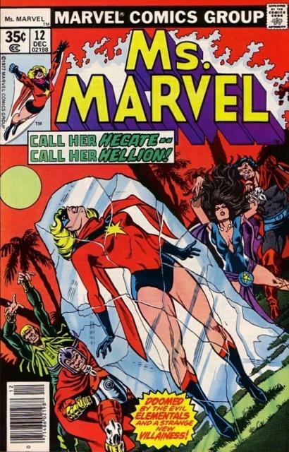 Ms Marvel #12 comic cover