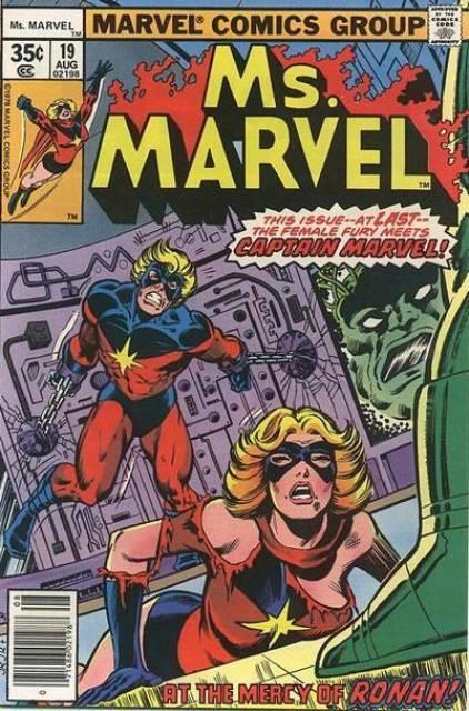 Ms Marvel #19 comic cover