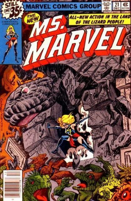 Ms Marvel #21 comic cover