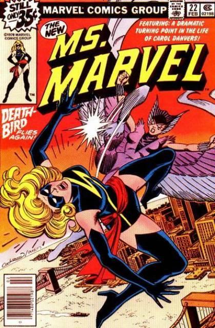 Ms Marvel #22 comic cover