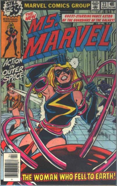 Ms Marvel #23 comic cover