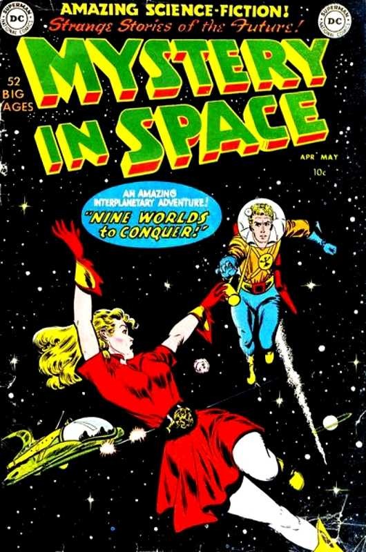 Mystery In Space #1 comic cover