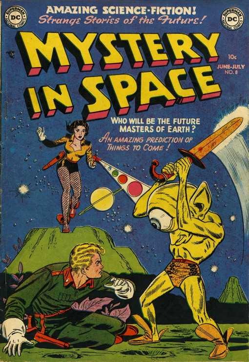 Mystery In Space #8 comic cover