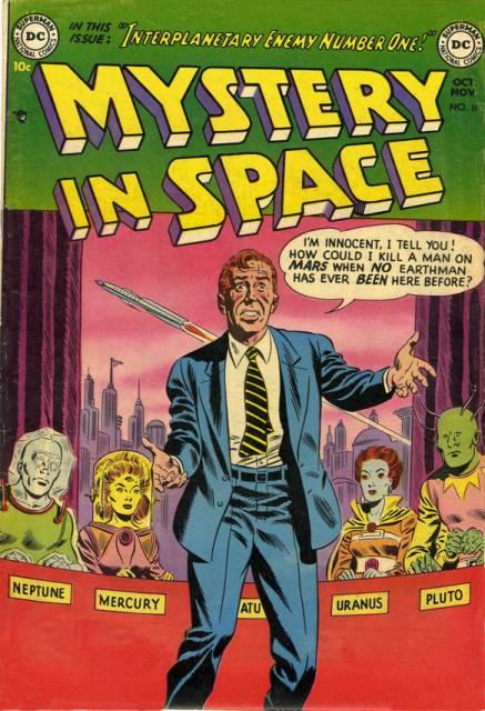 Mystery In Space #10 comic cover