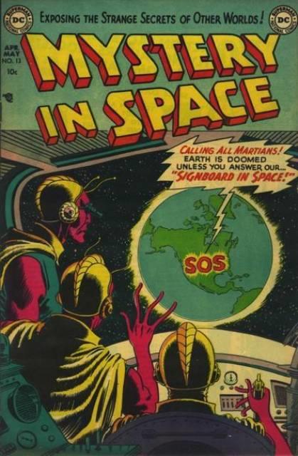 Mystery In Space #13 comic cover