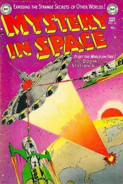 Mystery In Space #15 comic cover