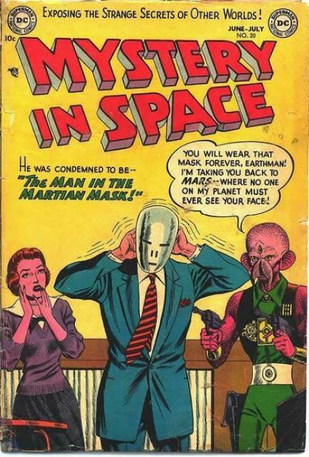 Mystery In Space #20 comic cover