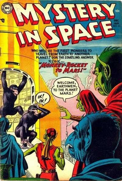 Mystery In Space #23 comic cover