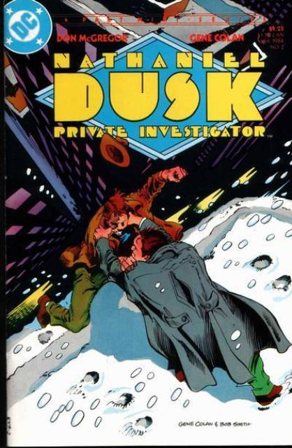 Nathaniel Dusk #2 comic cover
