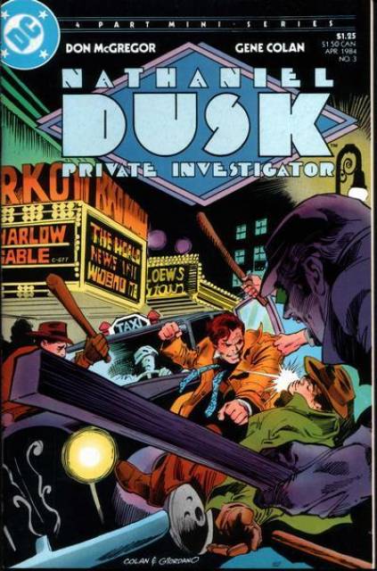 Nathaniel Dusk #3 comic cover