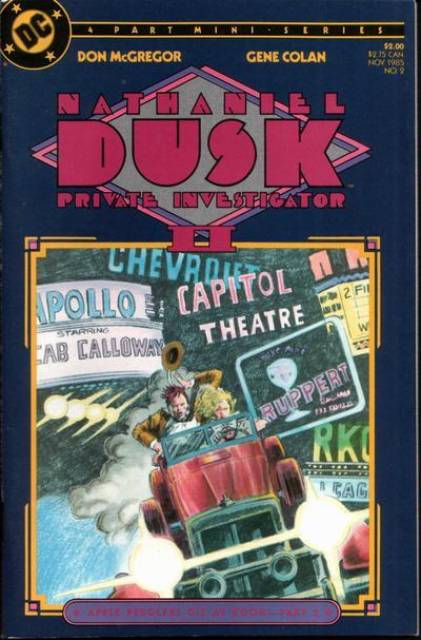 Nathaniel Dusk Vol 2 #2 comic cover