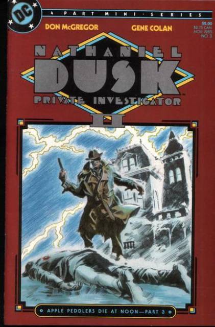 Nathaniel Dusk Vol 2 #3 comic cover