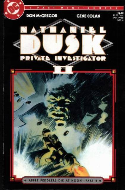 Nathaniel Dusk Vol 2 #4 comic cover