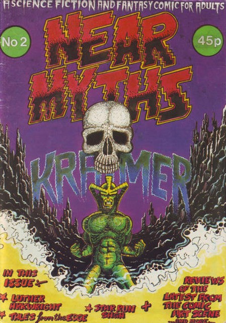 Near Myths #2 comic cover