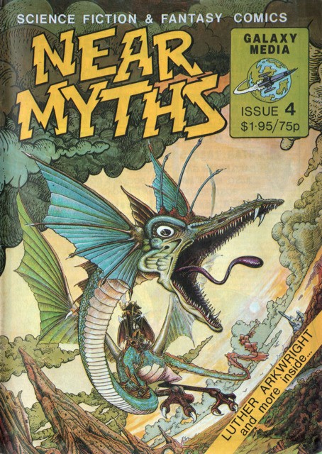 Near Myths #4 comic cover