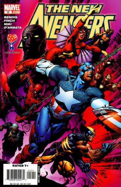 New Avengers #12 comic cover
