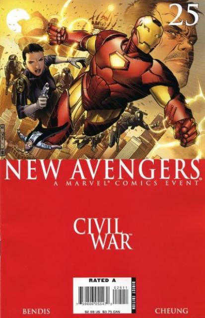 New Avengers #25 comic cover