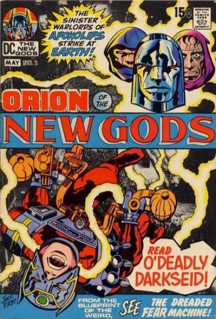 New Gods Vol 1 #2 comic cover
