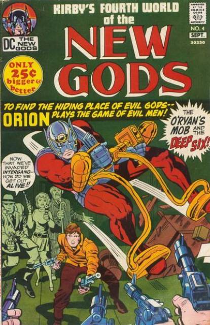New Gods Vol 1 #4 comic cover